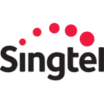 Singtel Singapore логотип