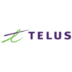 Telus Canada 标志