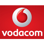 Vodacom Lesotho ロゴ