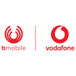 Bmobile Vodafone Solomon Islands 로고
