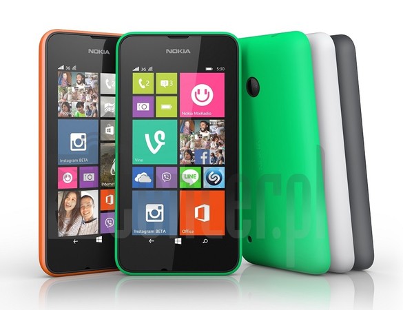 Pemeriksaan IMEI NOKIA Lumia 530 di imei.info