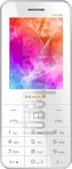 Vérification de l'IMEI MAXX MX500 sur imei.info