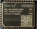 Vérification de l'IMEI LIERDA NB860 sur imei.info