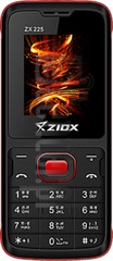 Kontrola IMEI ZIOX ZX225 na imei.info