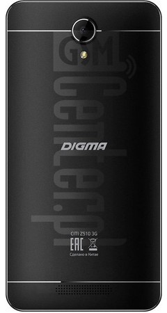 Skontrolujte IMEI DIGMA Citi Z510 3G na imei.info
