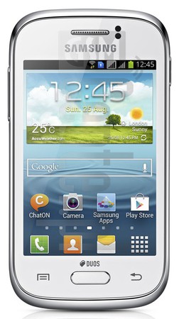 Vérification de l'IMEI SAMSUNG S6310 Galaxy Young sur imei.info