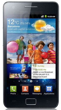 Pemeriksaan IMEI SAMSUNG I9100G Galaxy S II di imei.info