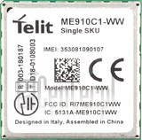 Kontrola IMEI TELIT ME910C1-WW na imei.info