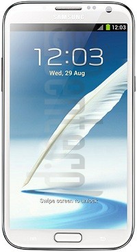 在imei.info上的IMEI Check SAMSUNG E250L Galaxy Note II
