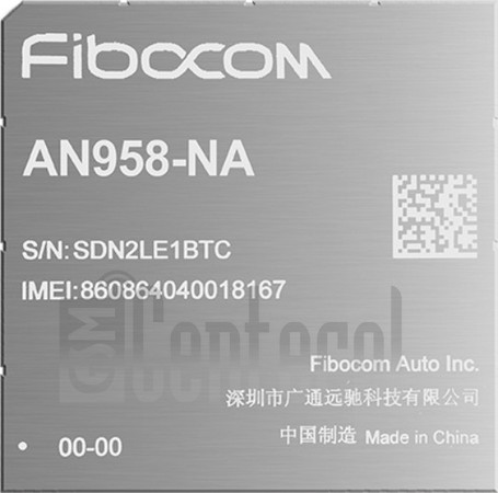 Kontrola IMEI FIBOCOM AN958-NA na imei.info