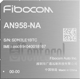 Vérification de l'IMEI FIBOCOM AN958-NA sur imei.info