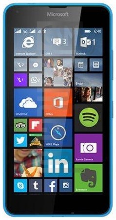 imei.info에 대한 IMEI 확인 MICROSOFT Lumia 640 Dual SIM