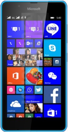 imei.info에 대한 IMEI 확인 MICROSOFT Lumia 540 Dual SIM
