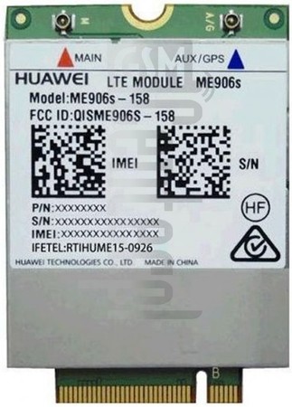 Verificación del IMEI  HUAWEI ME906S-158 en imei.info