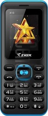 Vérification de l'IMEI ZIOX X13 sur imei.info
