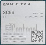 Verificación del IMEI  QUECTEL SC66-E en imei.info