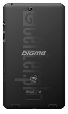 Vérification de l'IMEI DIGMA EVE 8.1 3G sur imei.info