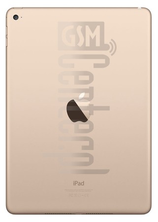 Vérification de l'IMEI APPLE iPad Air 2 Wi-Fi + Cellular sur imei.info