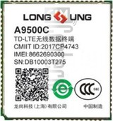 IMEI Check LONGSUNG A9500C on imei.info
