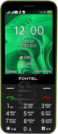 Kontrola IMEI FONTEL FP320 na imei.info