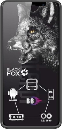 在imei.info上的IMEI Check BLACK FOX B6