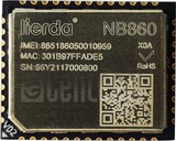 Verificação do IMEI LIERDA MB960 em imei.info