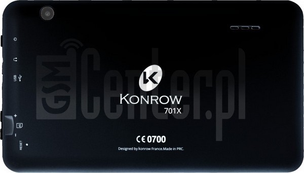 Vérification de l'IMEI KONROW K-Tab 701x sur imei.info