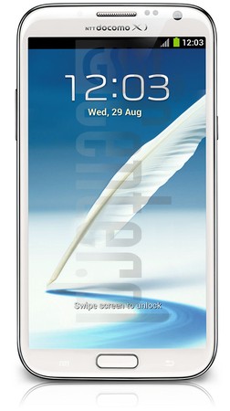 Vérification de l'IMEI SAMSUNG SC-02E Galaxy Note II sur imei.info