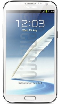 تحقق من رقم IMEI SAMSUNG N7100 Galaxy Note II على imei.info