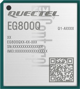 Vérification de l'IMEI QUECTEL EG800Q-NA sur imei.info