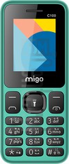 Vérification de l'IMEI MIGO C100 sur imei.info