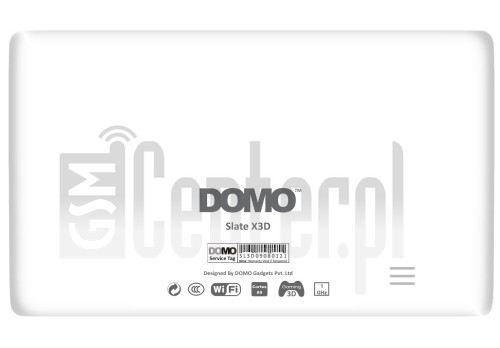 Перевірка IMEI DOMO Slate X3D на imei.info