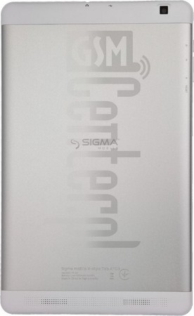 在imei.info上的IMEI Check SIGMA MOBILE X-Style Tab A103