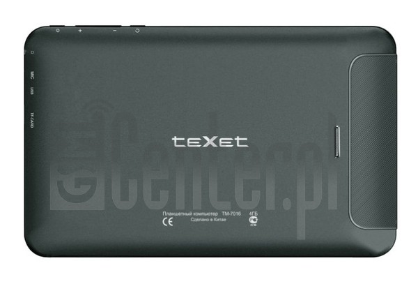 Controllo IMEI TEXET TM-7016 su imei.info