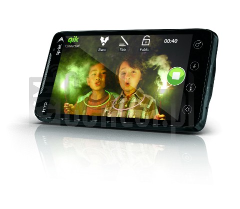 在imei.info上的IMEI Check HTC EVO 4G