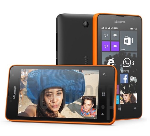 imei.info에 대한 IMEI 확인 MICROSOFT Lumia 430 Dual SIM