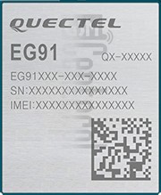 Verificación del IMEI  QUECTEL EG91-EX en imei.info