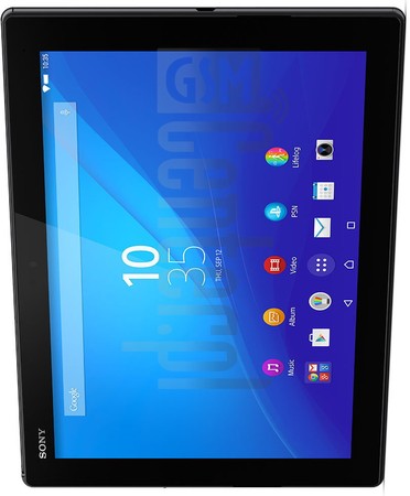 在imei.info上的IMEI Check SONY Xperia Z4 Tablet WiFi