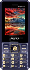 Skontrolujte IMEI FAYWA Music 400 na imei.info