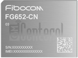 Verificação do IMEI FIBOCOM FG652-CN em imei.info