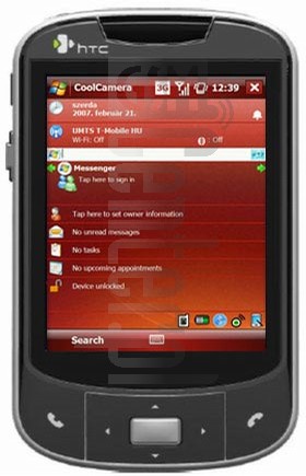 Skontrolujte IMEI HTC P3450 (HTC Elf) na imei.info