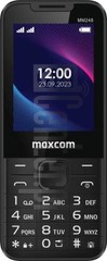 Pemeriksaan IMEI MAXCOM Classic MM248 4G di imei.info