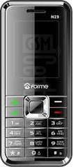 IMEI Check FORME N29 on imei.info