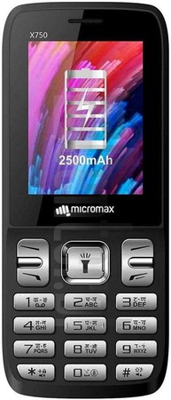 ตรวจสอบ IMEI MICROMAX X750 บน imei.info