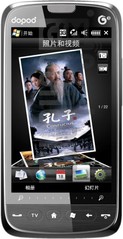 Vérification de l'IMEI DOPOD T8388 (HTC Qilin) sur imei.info