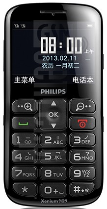 Kontrola IMEI PHILIPS X2560 na imei.info
