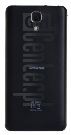 Verificação do IMEI DIGMA Vox G500 3G em imei.info