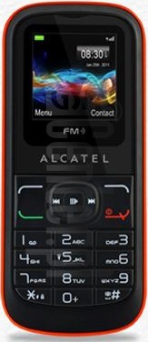 Skontrolujte IMEI ALCATEL OT-306 na imei.info