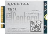Проверка IMEI QUECTEL EM06-A на imei.info