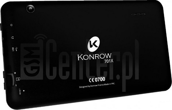 ตรวจสอบ IMEI KONROW K-Tab 701x บน imei.info